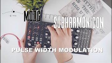 Moog Subharmonicon: 3 Pulse Width Modulation Options
