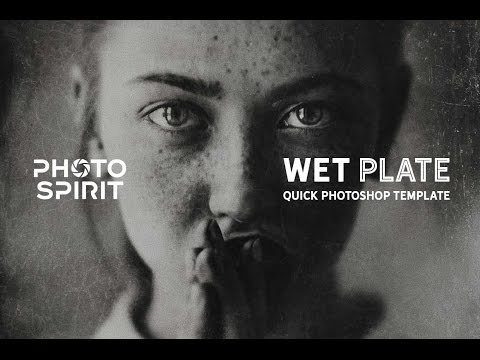 WET PLATE Photoshop Template PRO, a Plug-in Add-On by PhotoSpirit (Thumbnail 8 of 8)