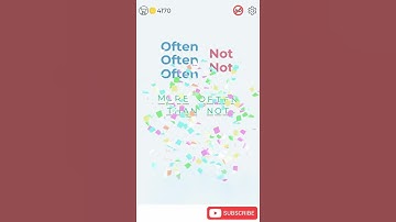 Dingbats Level 270 Often Not Walkthrough