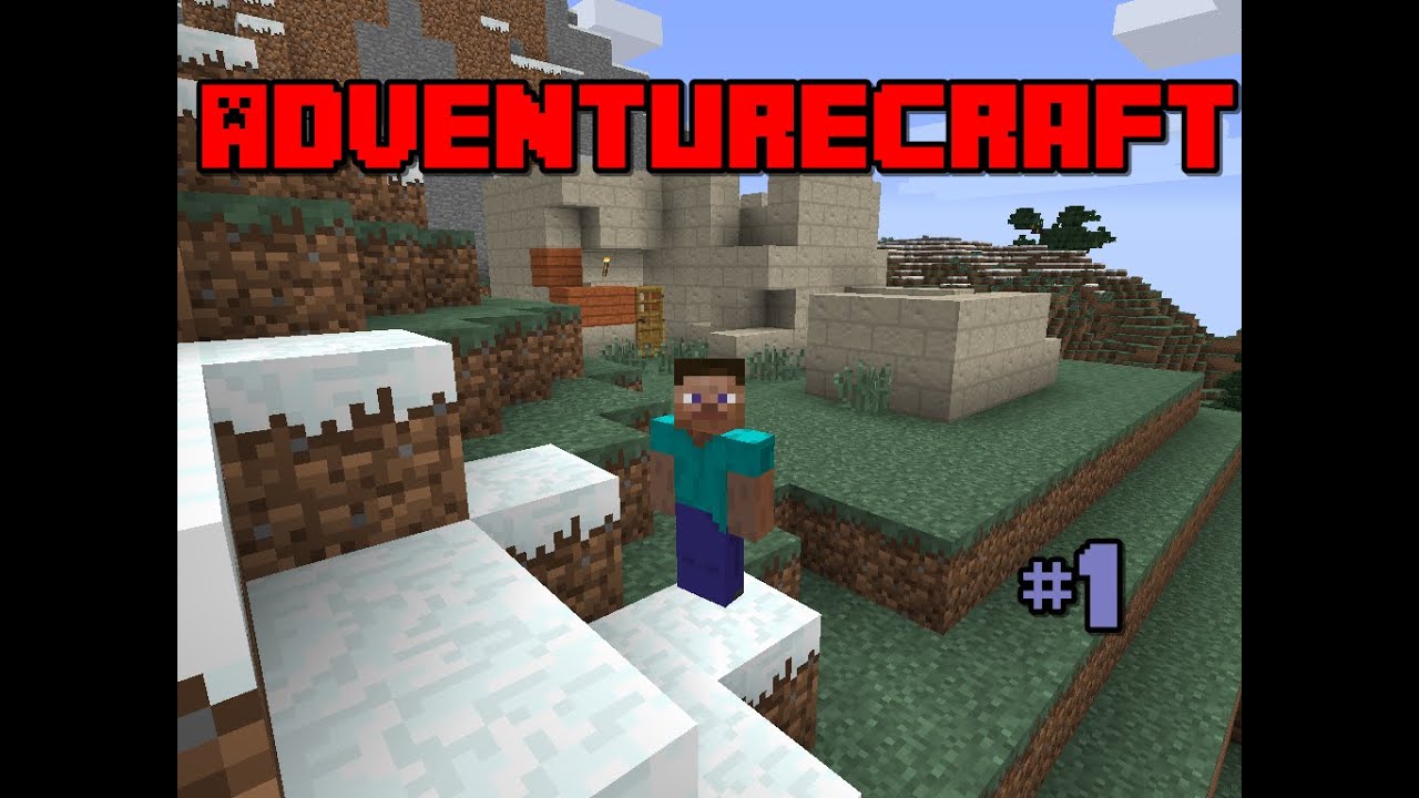 adventurecraft #1 - O começo! - YouTube