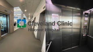 Fun Scenic DOVER Impulse Hydraulic Atrium Elevators | CC Hillcrest Hospital | Mayfield Heights, OH