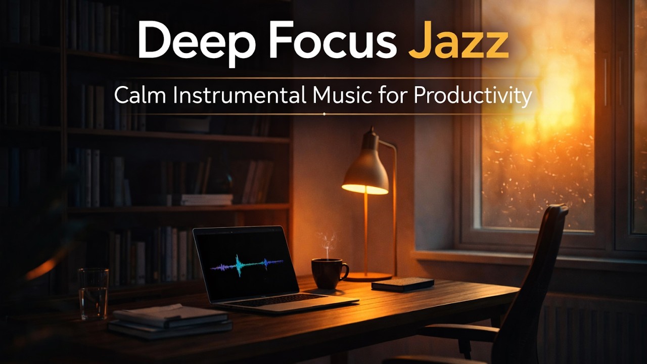 Deep Focus Jazz – Calm Instrumental Music for Productivity