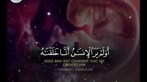 آيات ( ٧٧-٧٩ ) من سورة يسٓ  Surat Yasin ۝ Verse 77-79