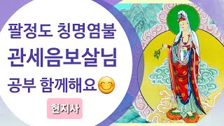 [현지사] 🌸🌸관세음보살 공부 따라하기🌸🌸