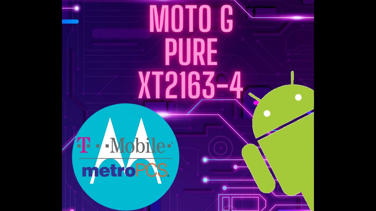 Unlock Moto G Pure XT21634 YouTube
