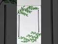 5 Easy and beautiful border designs