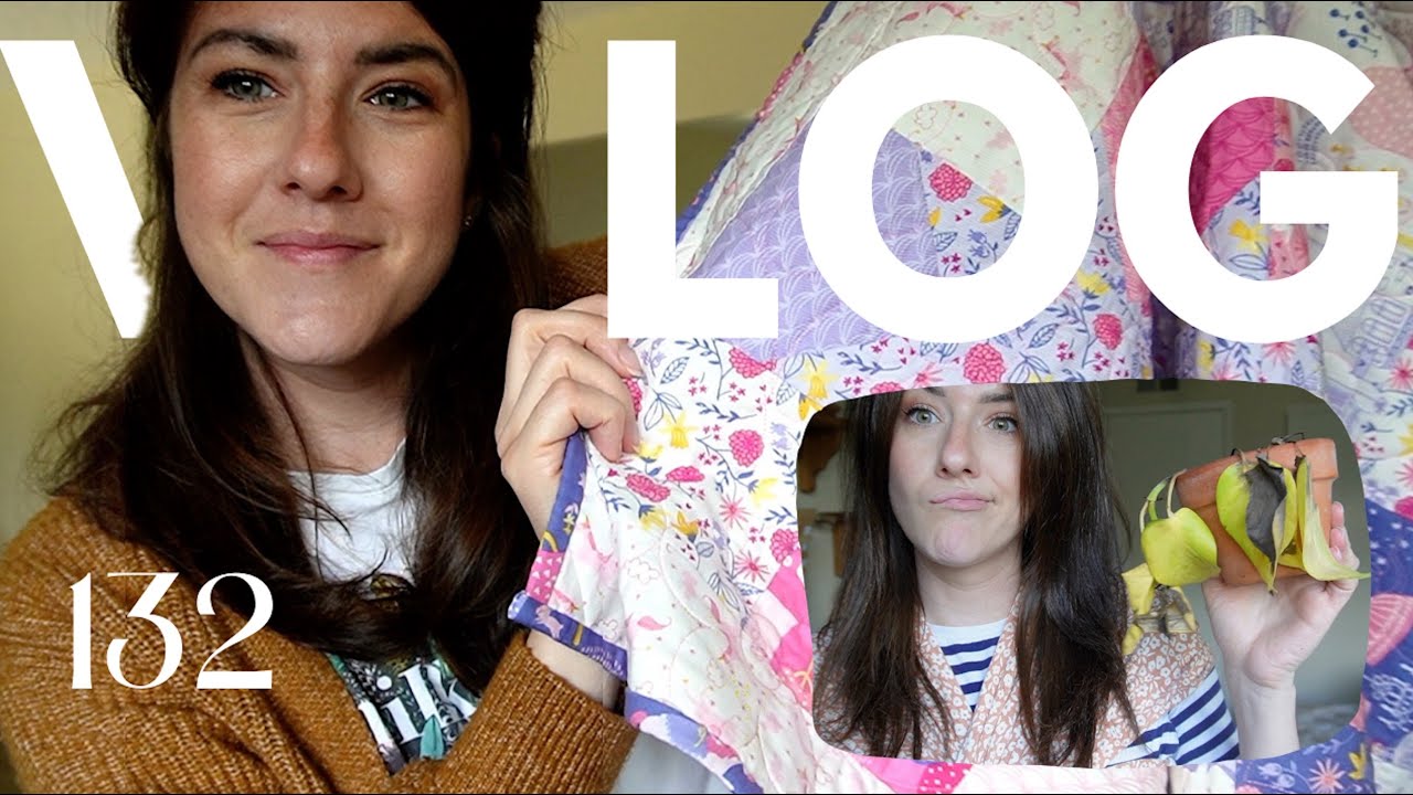 VLOG 132 - 1er fail plante de 2024, DIY déco & Couture