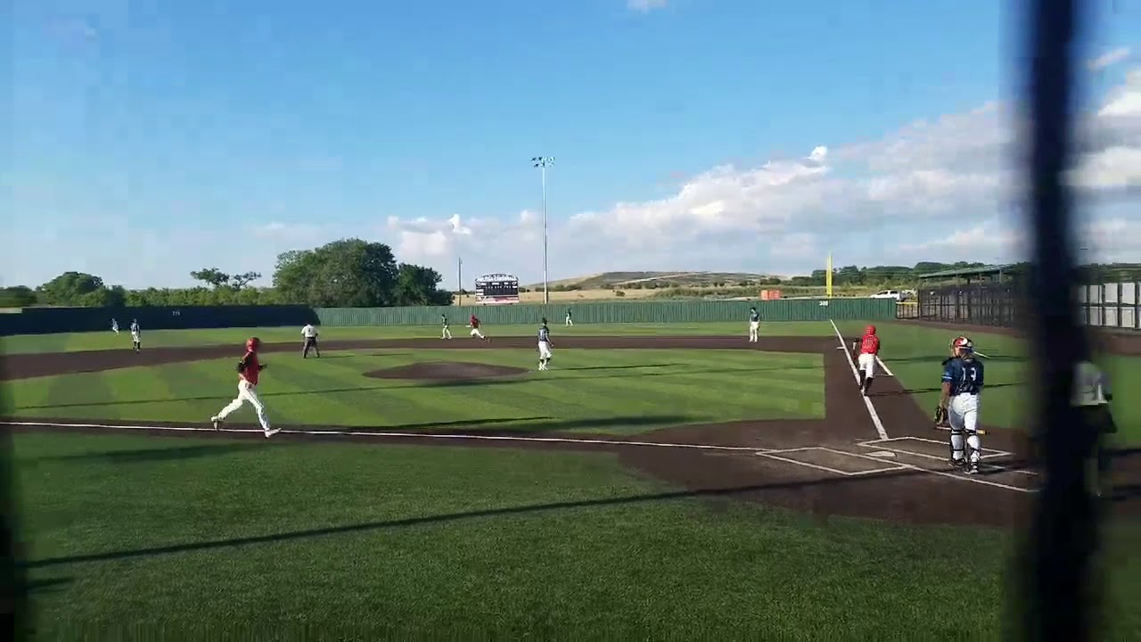 Ulises Nunez Jr ground rule dbl at Melissa Sports Complex MSCL 2018