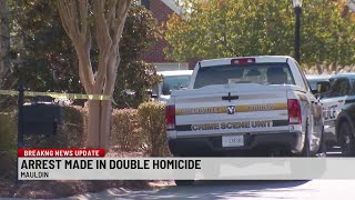 Man arrested in connection to double homicide in Mauldin