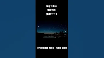 Holy Bible Audio | GENESIS CHAPTER 1 |  With Text (Contemporary English)