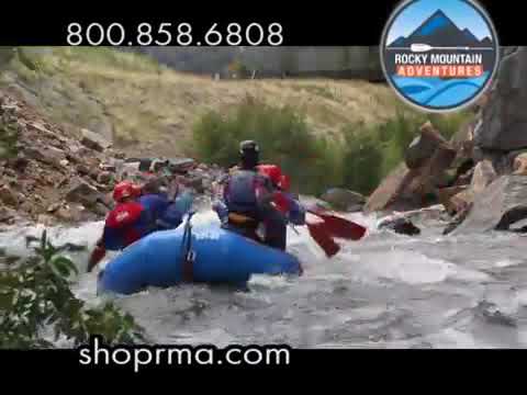 Estes park white water rafting - YouTube