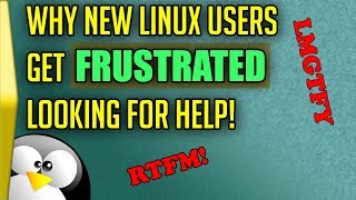 Why new Linux users (SHOULDN'T) get frustrated!
