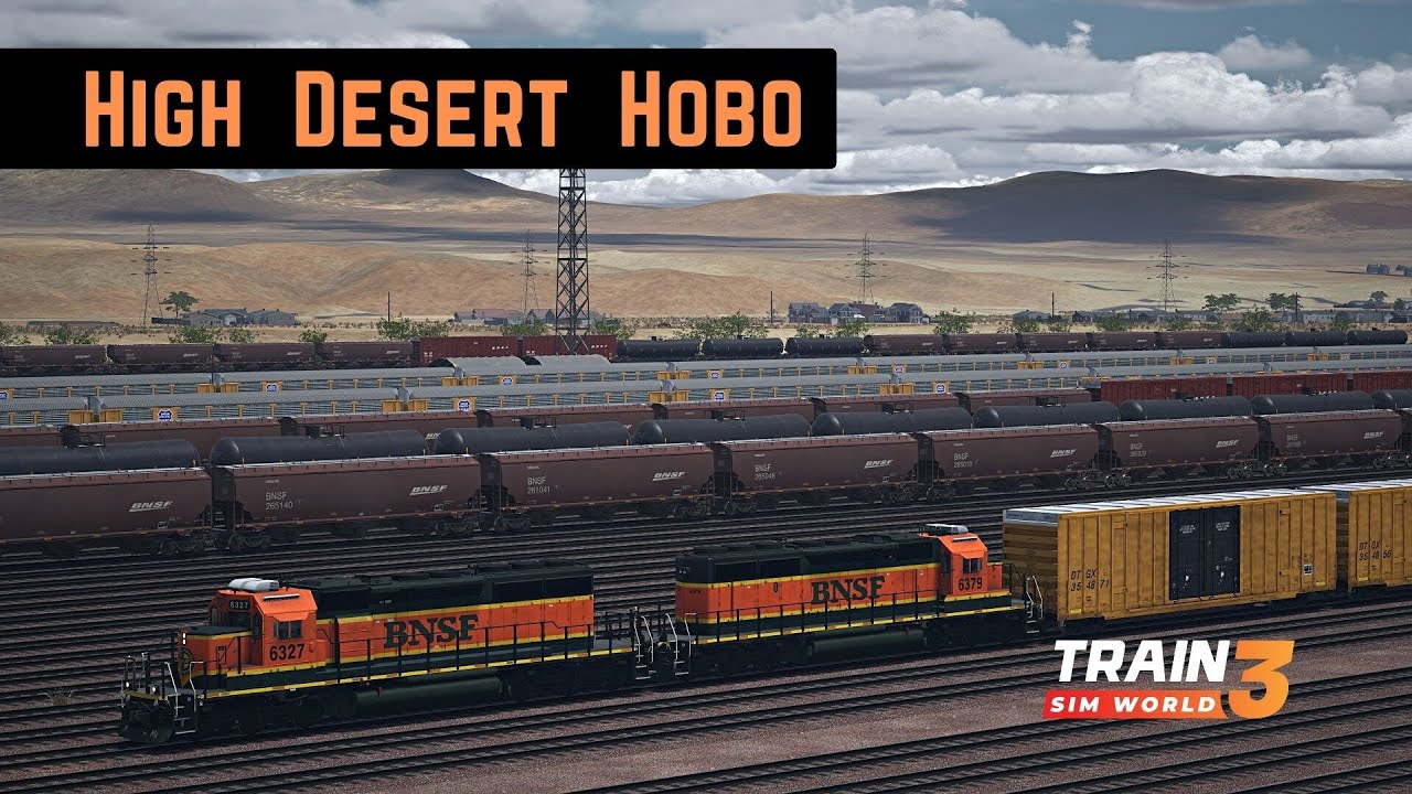 TSW3 'High Desert Hobo' Cajon Pass Victorville to Barstow YouTube