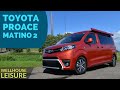 Toyota Proace campervan review - meet the great driving Wellhouse Matino 2 camper!