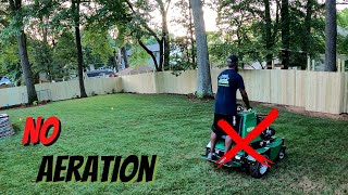 Overseed Your Lawn WITHOUT Aerating
