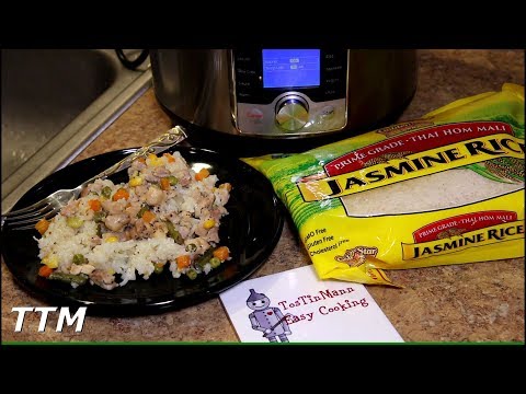 EASY Chicken and Rice in the Instant Pot