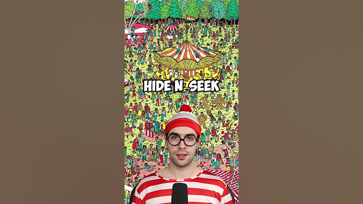 Hide And Seek (HARD) - WHERE'S WALDO?