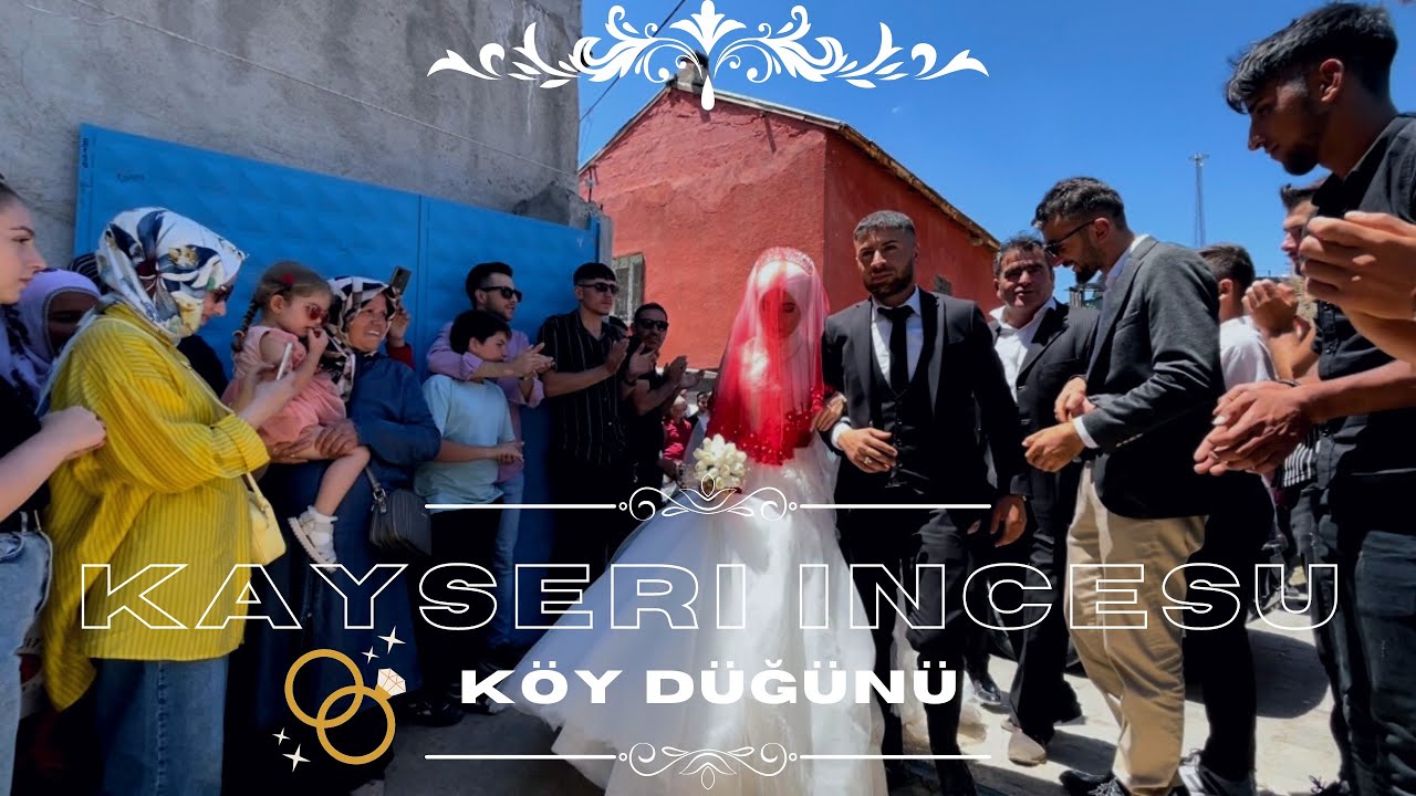 KAYSERİ İNCESUDA KÖY DÜĞÜNÜ 🥳🎉 ÇÖTENDEN KIZ ALDIK 🚗HD İZLEYİN :)