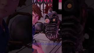 Petting Monty [FNAF SB RUIN/Blender]  #securitybreach #fnafsecuritybreach #shorts #funny