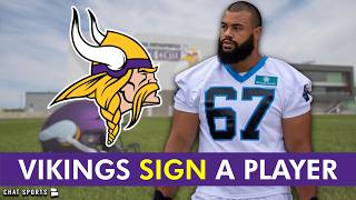 🚨Vikings SIGN ANOTHER PLAYER + J.J. McCarthy Preseason Plan