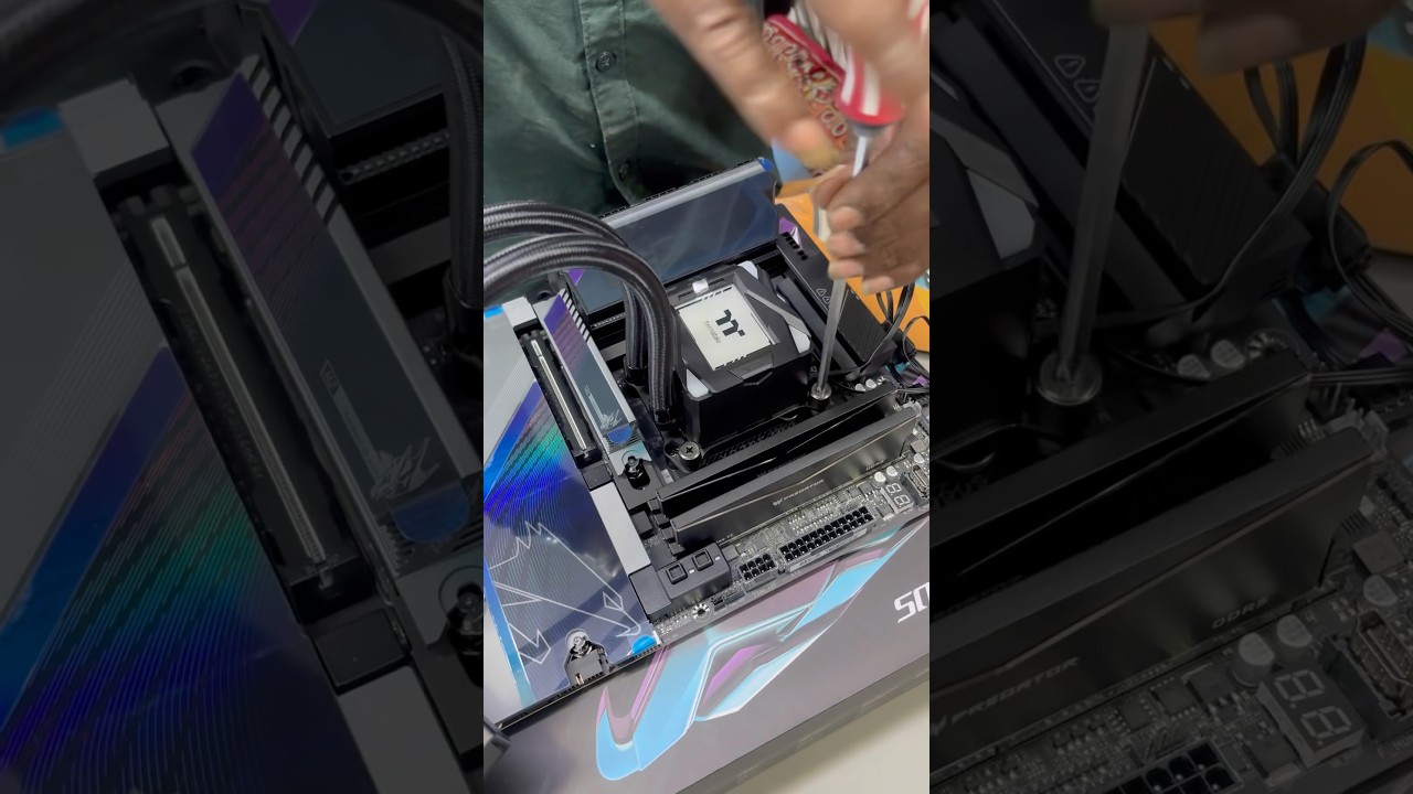 AMD RYZEN 9 9950X+RTX 5070TI🚀🔥BUDGET 4K GAMING PC BUILD😱🔥#pcbuild #gaming #amd #rtx #livepcbuild