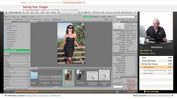 "Saving Your Images" | Adobe Photoshop CS6 with Educator.com