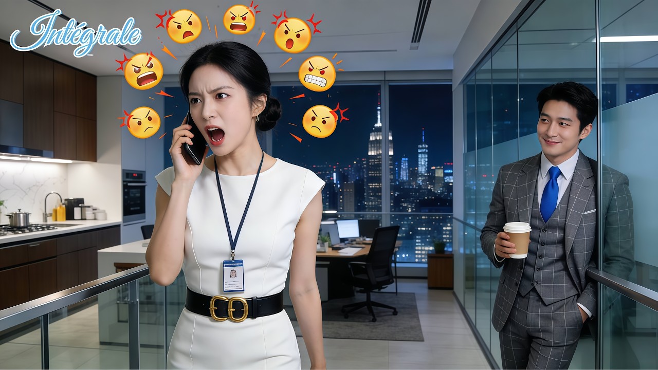 Fille grondée appelle sa bestie pour se plaindre—PDG entend tout derrière et tombe sous son charme!