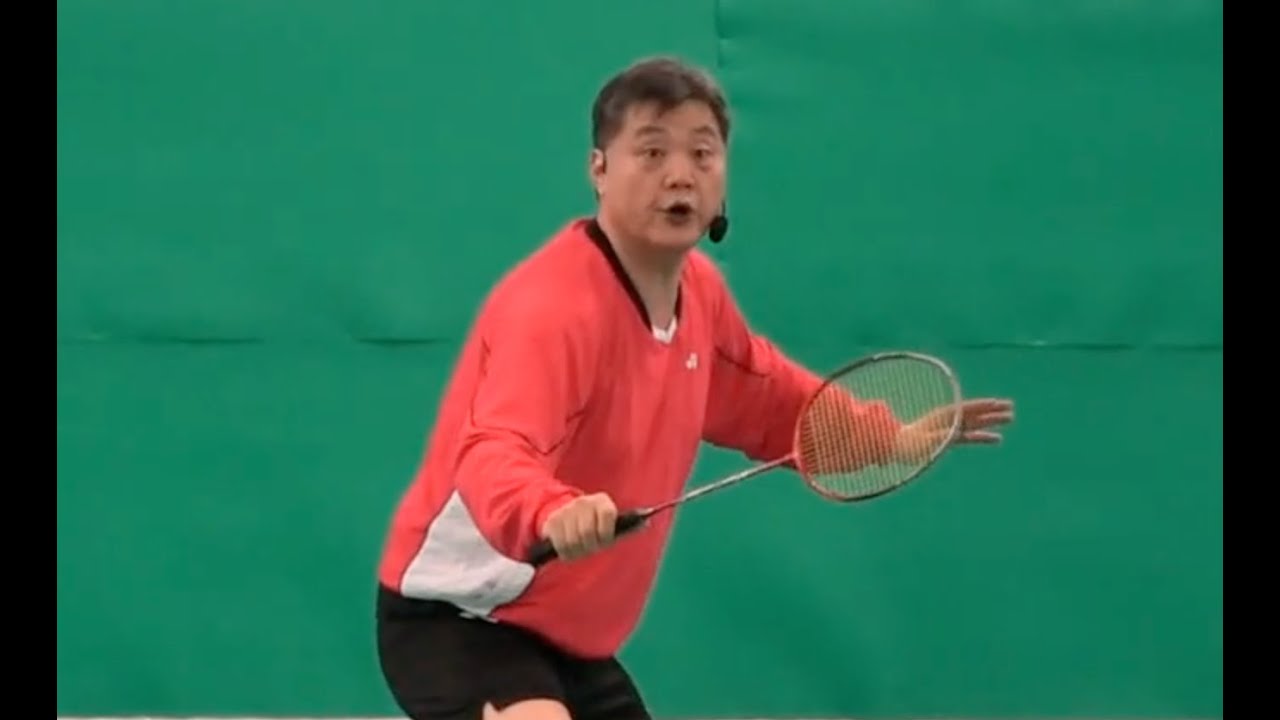 Badminton How to do backhand TAP DRIVE - Lesson 2  How to do it The right and wrong way