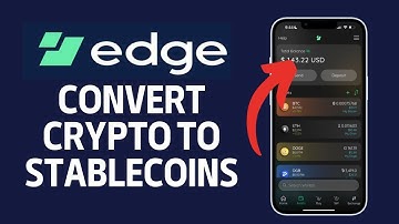 How to convert crypto to Stablecoins in Edge wallet 2024?