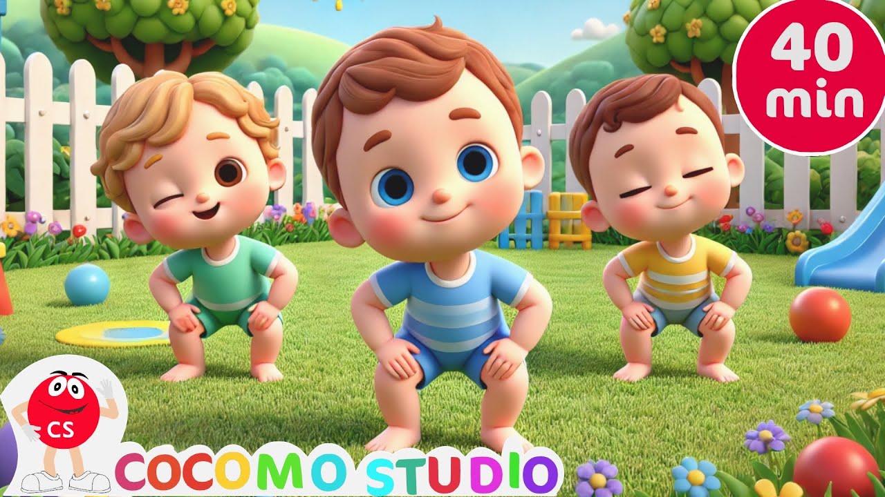 Head Shoulders Knees Toes Dance Song | Fun for Babies