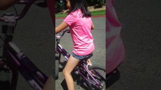Step Sister Riding Bike