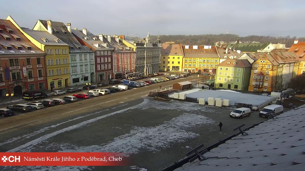 Webkamera - Náměstí Krále Jiřího z Poděbrad , Cheb