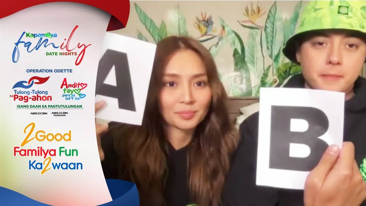 KathNiel answers Would You Rather questions | Family Date Nights
