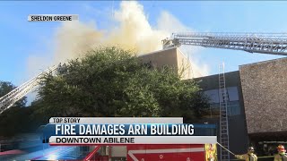 Fire at Abilene Reporter News