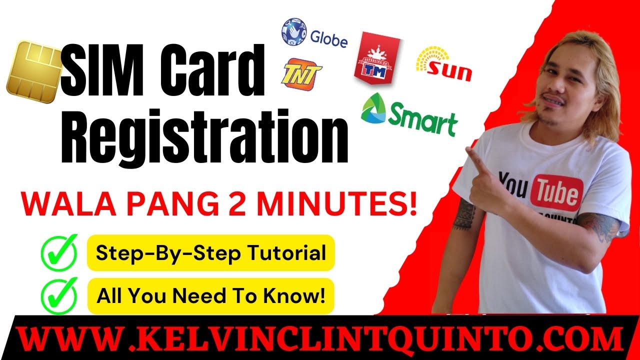 How To Register SIM Card in the Philippines StepbyStep Tutorial