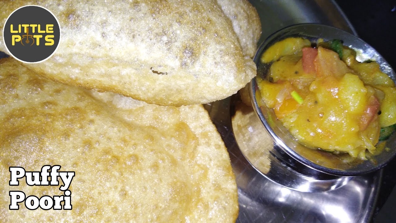 Soft, Puffy Poori and Aloo Masala Tamil / Breakfast &Dinner Tamil