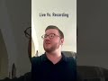 "Can you actually sing that live?" - Not Letting Go