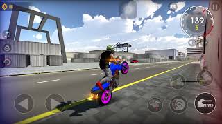 Xtreme Motorbike - Tiger On City Road 😱 Us Motorcycle City Road Motocross IOS/Android Gameplay screenshot 4