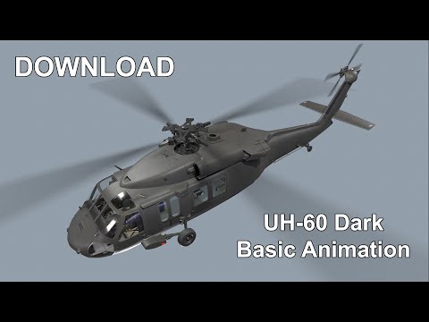 3D UH 60 Dark Basic Animation (37)