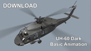 3D UH 60 Dark Basic Animation (37)