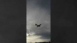 Trojan 1.1m RC Airplane - Mikie's highlights 4-19-26   The landing.....OH lookout!