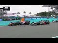 Startul cursei de sprint din MP de la Miami. Lando Norris a plecat din pole-position