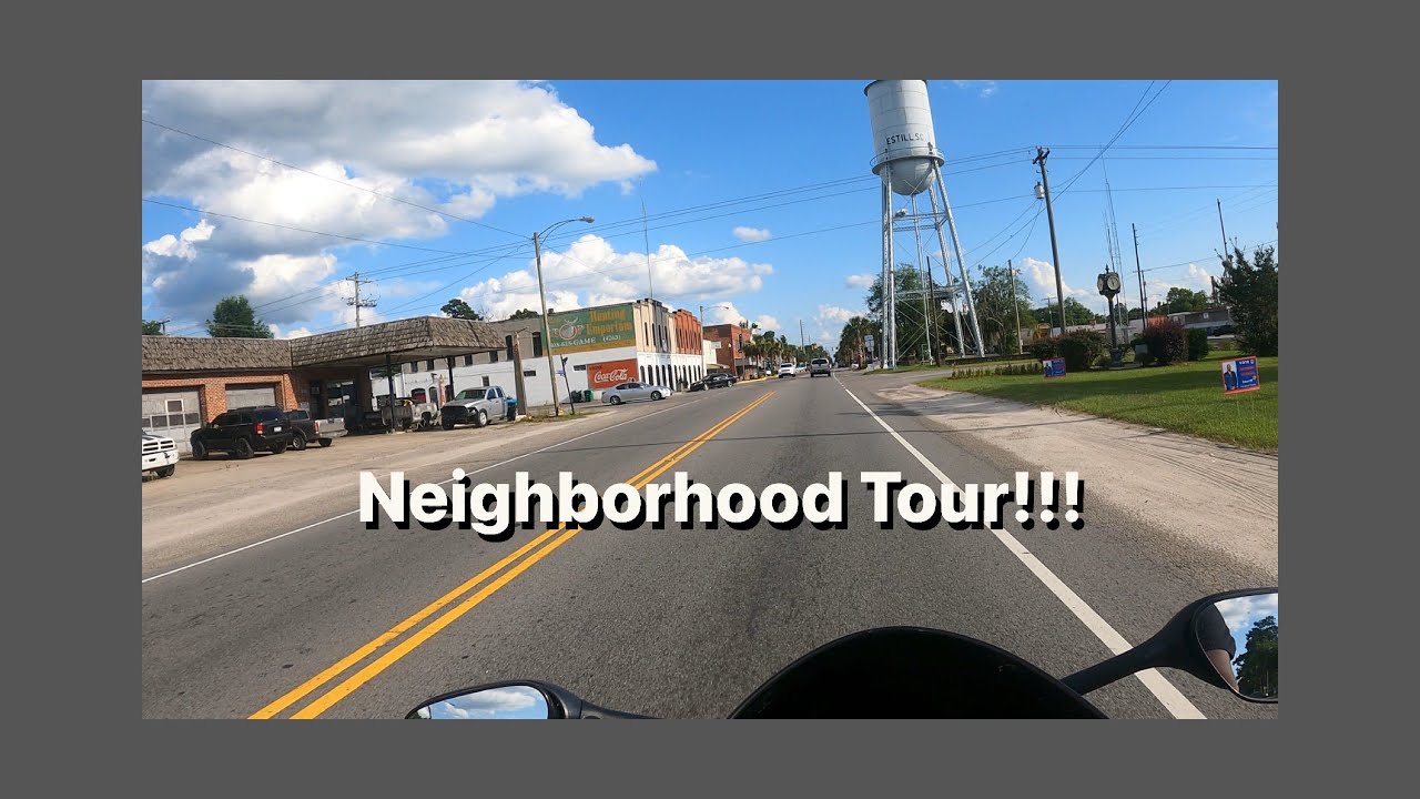 HOOD TOUR!!! ESTILL, SC YouTube