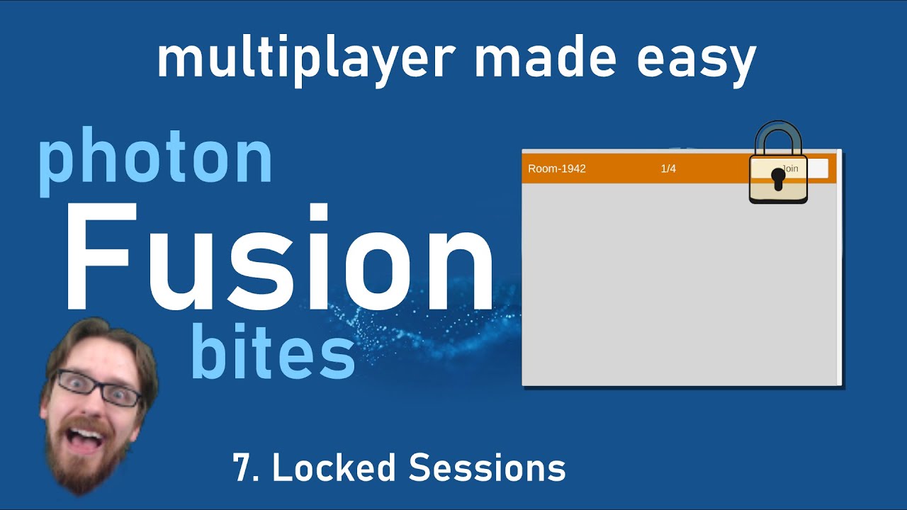Game Dev Decides to Lock His Room - Fusion Room Password Tutorial