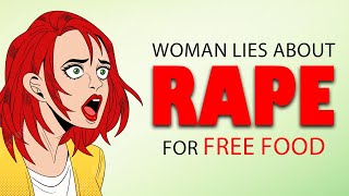 Woman Lies About RAPE To Steal Free Food From Farmers Market