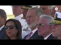 Felipe VI rinde homenaje alas víctimas del 11-S en Rota