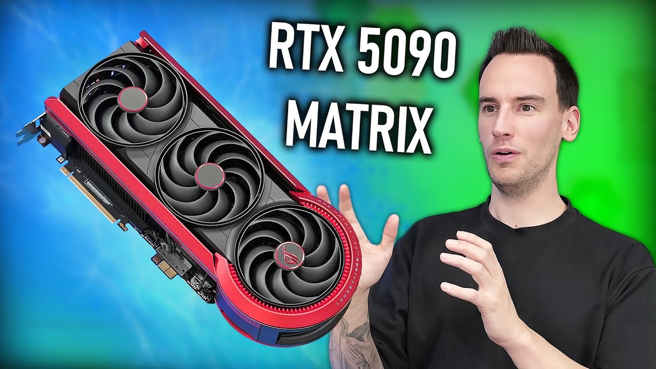 ASUS RTX 5090 Matrix: 4000€ für die schnellste Gaming-GPU der Welt