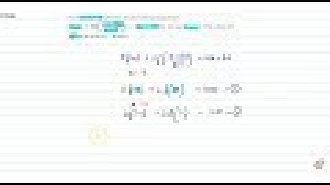 IIT JEE RELATIONS AND FUNCTIONS The function `f`  satisfies the functional equation `3f(x)+2f((x+...