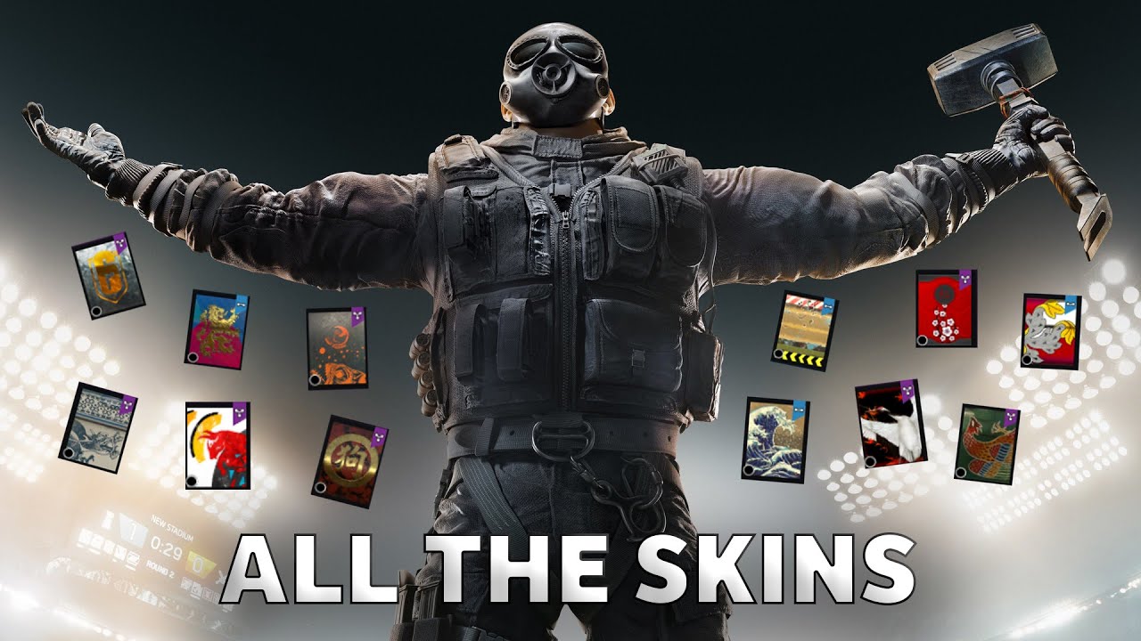 Every Seasonal Skin Since Operation Black Ice Rainbow Six Siege YouTube