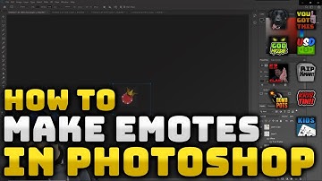 Stream Help - Making your own emotes in photoshop!